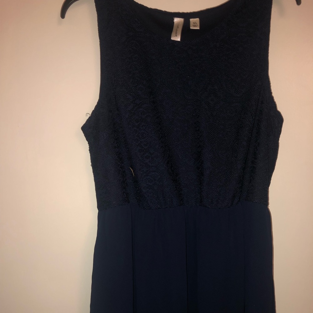 Blue dress